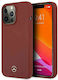 Mercedes-Benz Hardcase Back Cover Σιλικόνης Κόκκινο (iPhone 13 Pro)