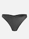 Bikini Slip High Waist Black