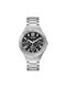 Guess Uhr Chronograph Batterie mit Silber Metallarmband