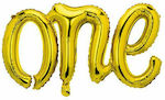 Ballon Folie Jumbo Buchstabe Gold 66cm