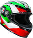 AGV K6 Excite Camo/Italy Motorradhelm Volles Gesicht ECE 22.05 1220gr AGV000KRA222