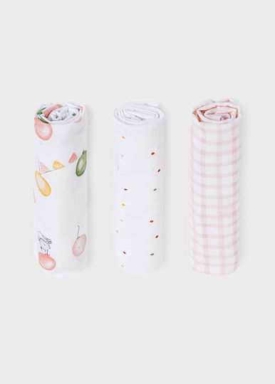 Mayoral Changing Pads Multicolour 63x63cm. 3pcs