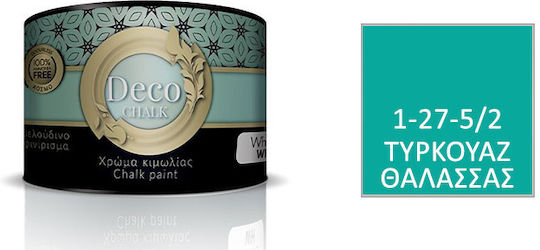 Pellachrom Deco Chalk Paint Chalk Paint 375ml Turquoise Sea 1-27-5/2