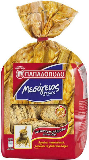 Papadopoulou Crostini Multigrain Mediterranean Multigrain with Sourdough 350gr
