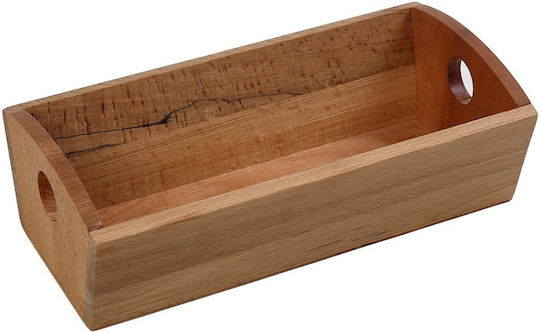 Espiel Brotkorb Holz Braun 28x14.5x9cm