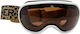 Sinner Vorlage Matte Sintec Ski & Snowboard Goggles Kids White with Lens in Brown Color
