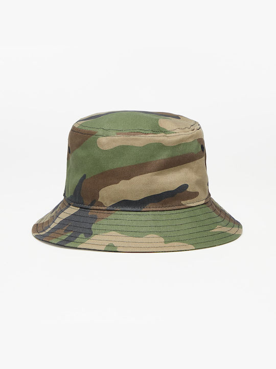 New Era Patterned Tapered Material Pălărie bărbătească Stil Bucket Kaki