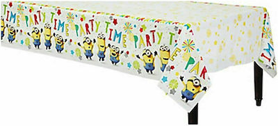 Paper tablecloth Minions 120x180cm 1pcs.