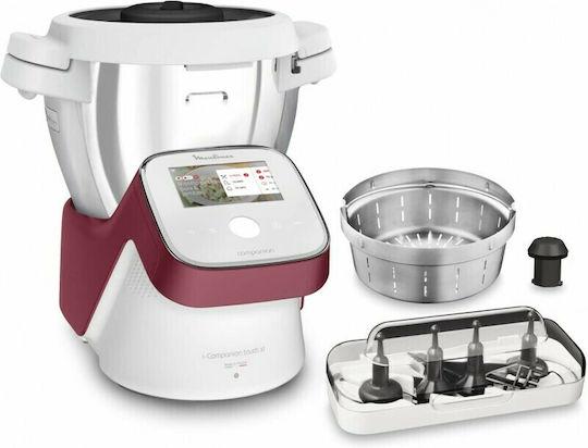Moulinex I-Companion Touch XL Πολυμάγειρας 1550W με Χωρητικότητα 3lt Λευκός