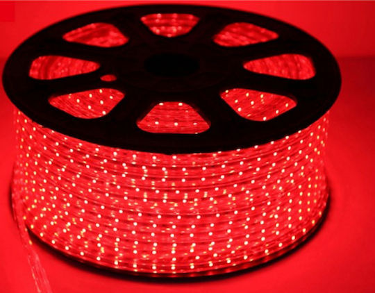 Ταινία LED 220V Κόκκινο Φως 100m