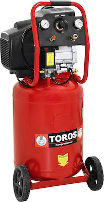 Toros Monoblock Μονοφασικό Κομπρεσέρ Αέρος με Ισχύ 2.5hp και Αεροφυλάκιο 50lt