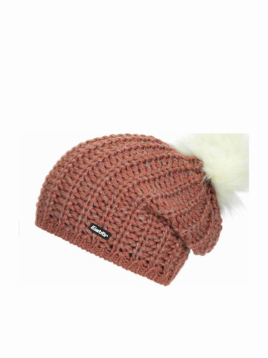 Enisa Lux Căciulă Pom Pom Beanie Pentru Femei Roz