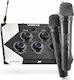 Vonyx Ηχείο Karaoke με Ασύρματα Μικρόφωνα AV510 103.115 Μαύρο