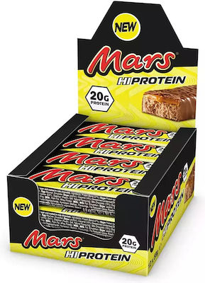 Mars HiProtein Batoane cu 20gr Proteină & Aromă Caramelă Ciocolată 12x59gr