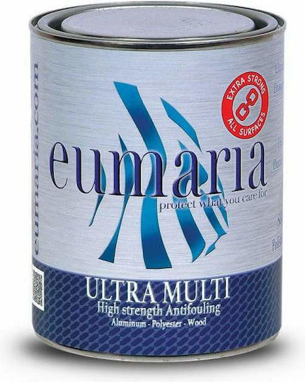 Eumaria Ultra Multi Υφαλόχρωμα Σκάφους Υφαλόχρωμα Μόνιμου Ελλιμενισμού 2.5lt Μπλε