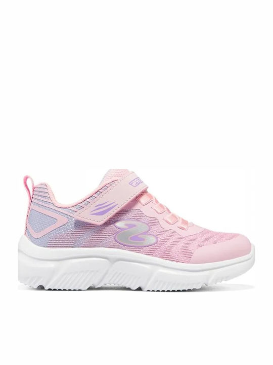 Go Run Kids Sports Shoes Running with Hoop & Loop Closure Pink