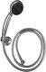 General Trade 707204 Handheld Showerhead with Silver Hose