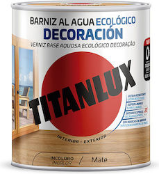 Titanlux Barniz al Agua Ecologico Decoracion Βερνίκι Επιφάνειας Πολυουρεθάνης Ματ Titanlux Barniz al Agua Ecologico Decoracion Βερνίκι Επιφάνειας Πολυουρεθάνης Ματ