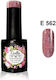 Gellie Halb-permanenter Nagellack E 562 mit Gli...
