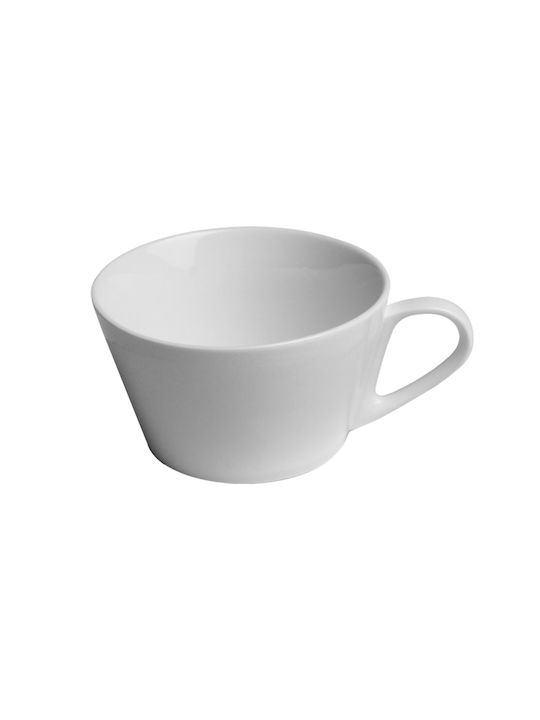 Porcelain cup for sugar sachets F17x10cm white TG48608