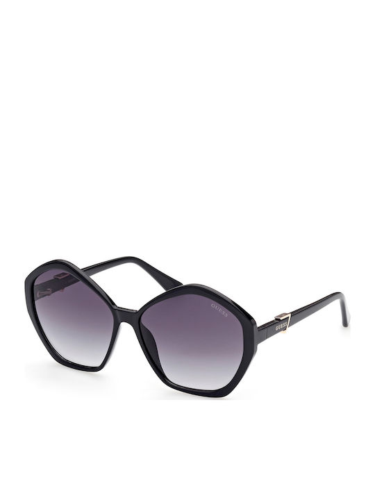 Guess Damen Sonnenbrille mit Schwarz Kunststoff...