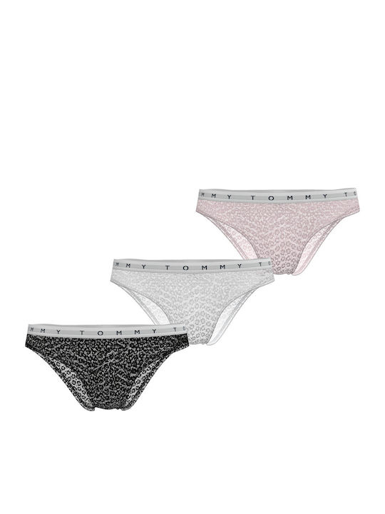 Tommy Hilfiger Γυναικεία Slip 3Pack με Δαντέλα