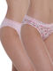 Apple Boxer Damen Slip 2Pack Pink