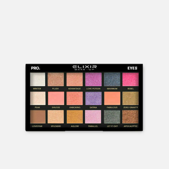 Elixir Pro 777G Παλέτα με Σκιές Ματιών σε Στερεή Μορφή