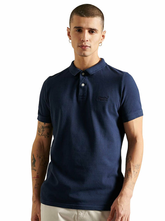 Superdry Destroy Vintage Polo Herrenbluse Kurza...