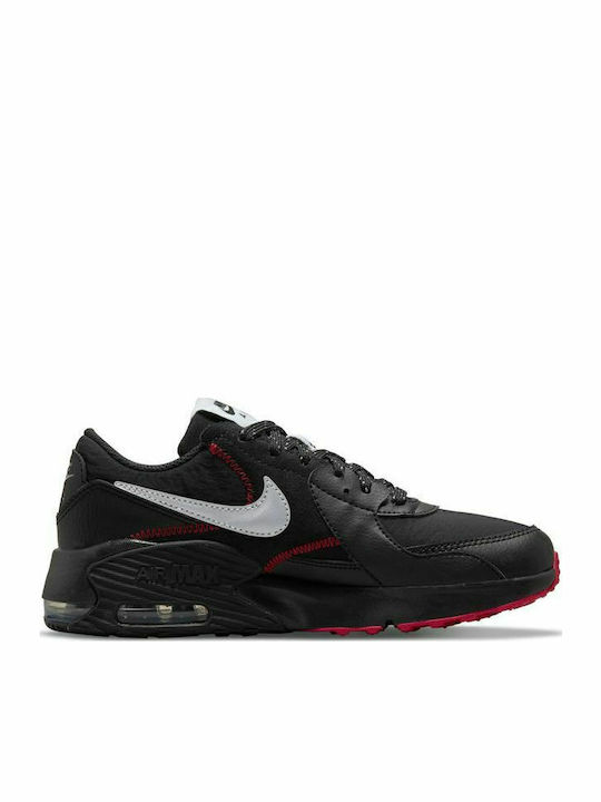 Air Max Excee Kinder Sneakers Black / Sport Red / Metallic Silver