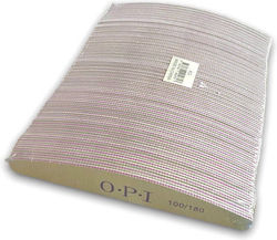 OPI Curved File Paper 100/180 50pcs