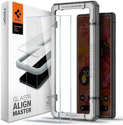 Spigen AlignMaster GLAS.tR V2 2Stück (Google Pixel 6) Spigen AlignMaster GLAS.tR V2 2Stück (Google Pixel 6)