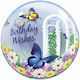 Luftballon Blase Jumbo Rund Mehrfarbig 56cm