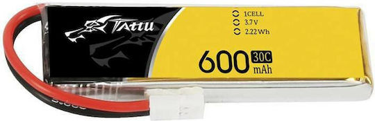 Tattu UAV Classic Μπαταρία Li-Po 3.7V 600mAh 30C 1S για Τηλεκατευθυνόμενο