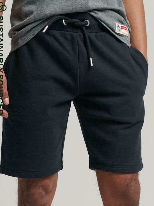 Superdry Αθλητική Ανδρική Βερμούδα Navy Μπλε