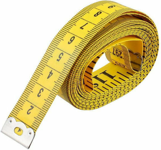 Measuring Tape Sewing Measurement Yellow 150cm 3876