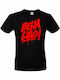Pegasus Bella Ciao T-shirt La Casa de Papel Μαύρο Βαμβακερό