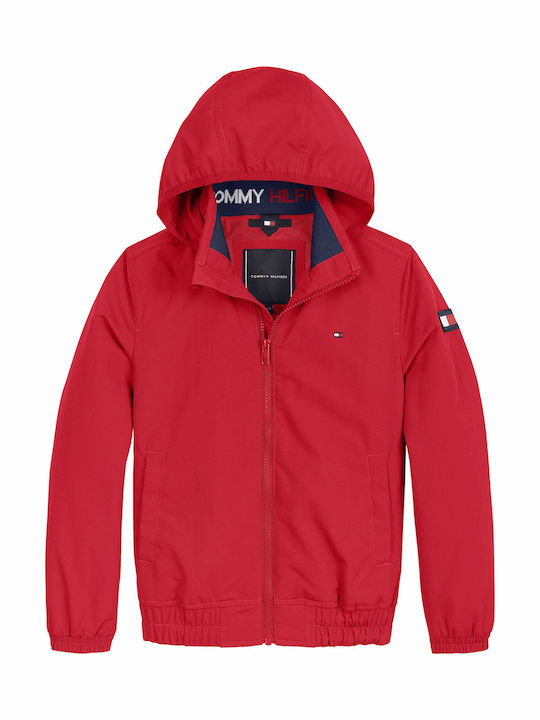 Tommy Hilfiger Kinder Freizeitjacke Kurz mit Ka...