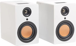 Mitchell Acoustics Ustream One Αυτοενισχυόμενα Ηχεία 2 Δρόμων με Bluetooth 100W (Ζεύγος) Λευκό