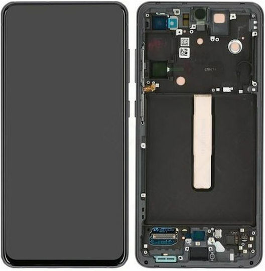 Samsung Οθόνη με Μηχανισμό Αφής και Πλαίσιο για Galaxy S21 FE (Μαύρο)