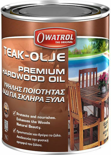 Owatrol Olje Teak Oil Άχρωμο Ματ 1lt