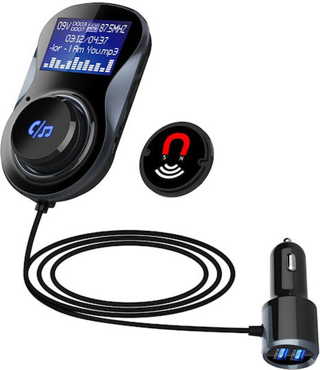 FM Car Transmitter BC30AQ with Bluetooth / USB
