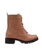 Verde Women's Ankle Boots Brown