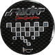 Racing Boy Emblemă Decorativă Auto Emblema cu buton în formă de con, 4cm în Culoare Negru RCN-LS/1