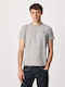 Pepe Jeans Herren T-Shirt Kurzarm Gray