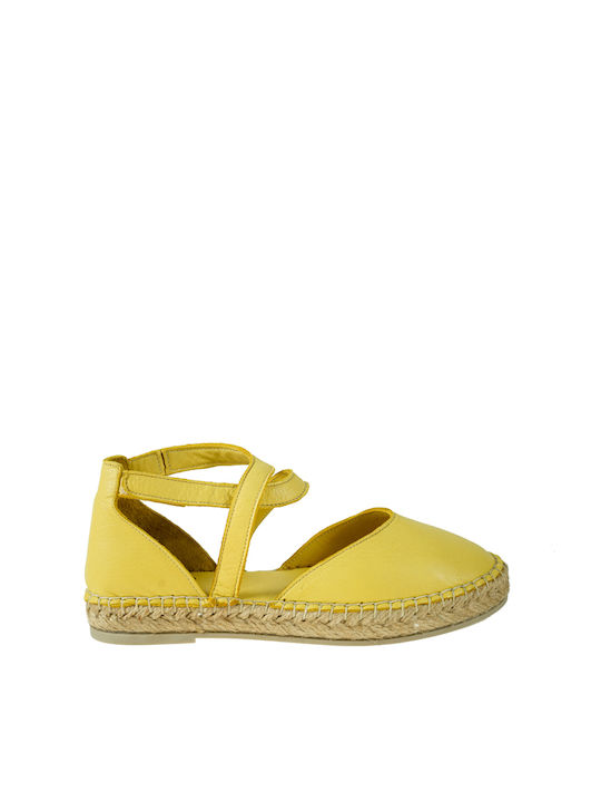 Bueno Shoes Γυναικείες Εσπαντρίγιες σε Κίτρινο Χρώμα