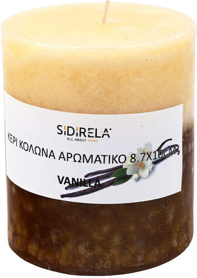 Sidirela Aromatisch Kerze mit Parfüm Vanille 8,7x8,7cm