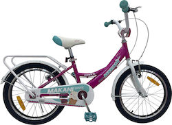 Makani Leste 18" Kinder Fahrrad Stadt Lila