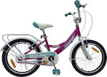 Makani Leste 18" Kids Bicycle City Purple