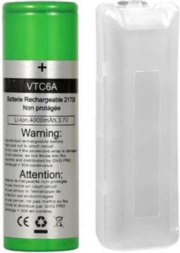 Sony VTC6A Επαναφορτιζόμενη Μπαταρία 21700 Li-ion 4000mAh 3.7V 1τμχ
